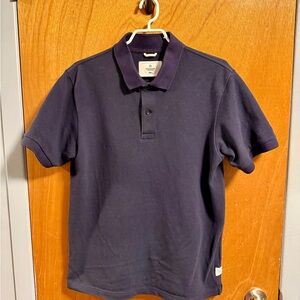 Reigning Champ Athletic Pique Academy Polo Men’s Size S in Navy